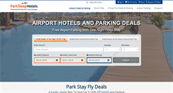 Desktop Screenshot of parksleephotels.com